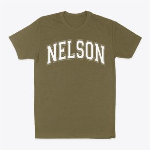 Nelson Elementary School Varsity Arch Classic Dad T-Shirt