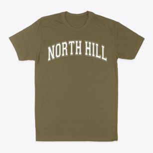 North Hill Elementary School Varsity Arch Classic Dad T-Shirt