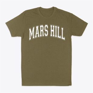 Mars Hill Elementary School Varsity Arch Classic Dad T-Shirt