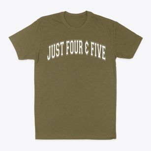 Just Four & Five School Varsity Arch Classic Dad T-Shirt