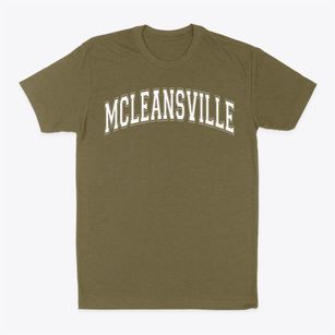 Mcleansville Middle School Varsity Arch Classic Dad T-Shirt