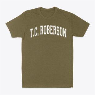 T.c. Roberson High School Varsity Arch Classic Dad T-Shirt