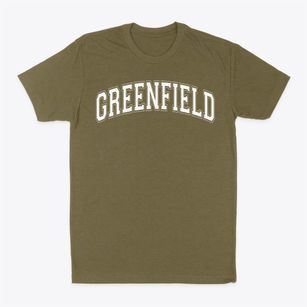 Greenfield Middle School Varsity Arch Classic Dad T-Shirt