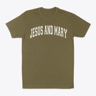 Jesus And Mary School Varsity Arch Classic Dad T-Shirt