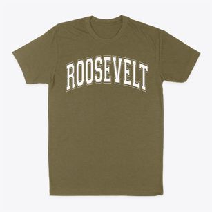 Roosevelt Elementary School Varsity Arch Classic Dad T-Shirt
