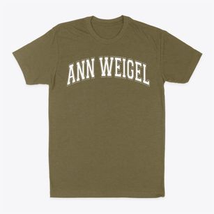 Ann Weigel Elementary School Varsity Arch Classic Dad T-Shirt