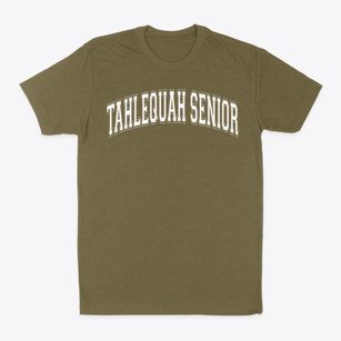 Tahlequah Senior Varsity Arch Classic Dad T-Shirt