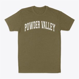 Powder Valley School Varsity Arch Classic Dad T-Shirt