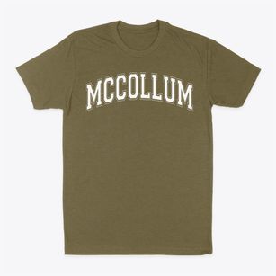 Mccollum High School Varsity Arch Classic Dad T-Shirt