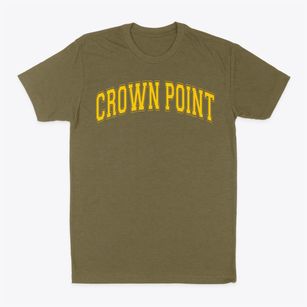 Crown Point Elementary School Varsity Arch Classic Dad T-Shirt