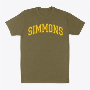 Simmons Junior High School Varsity Arch Classic Dad T-Shirt