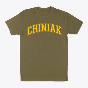 Chiniak Elementary School Varsity Arch Classic Dad T-Shirt