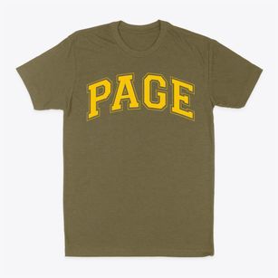 Page Private School Varsity Arch Classic Dad T-Shirt