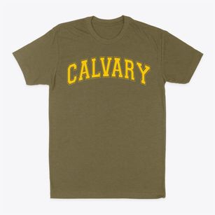 Calvary Christian School Varsity Arch Classic Dad T-Shirt