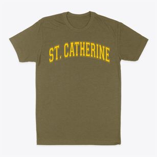 Saint Catherine Of Siena School Varsity Arch Classic Dad T-Shirt