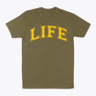 Life Christian Academy Varsity Arch Classic Dad T-Shirt