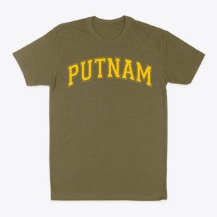 Putnam Vocational Technical School Varsity Arch Classic Dad T-Shirt