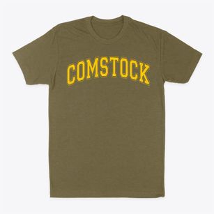 Comstock High School Varsity Arch Classic Dad T-Shirt