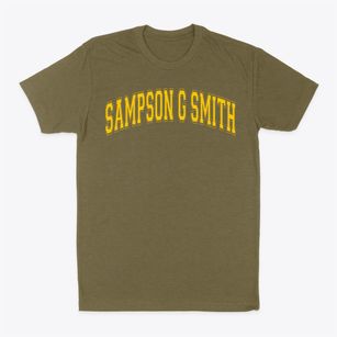 Sampson G Smith School Varsity Arch Classic Dad T-Shirt