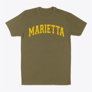 Marietta High School Varsity Arch Classic Dad T-Shirt