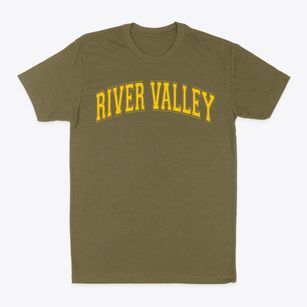 River Valley Community School Varsity Arch Classic Dad T-Shirt
