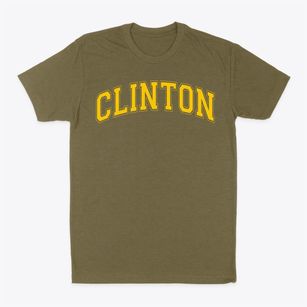 Clinton Middle School Varsity Arch Classic Dad T-Shirt