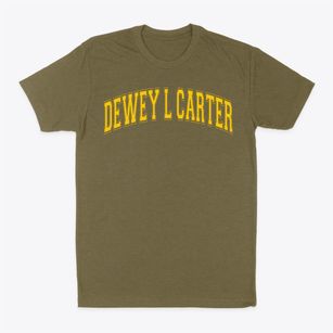 Dewey L Carter Elementary School Varsity Arch Classic Dad T-Shirt