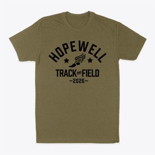 Hopewell Middle School Track and Field Classic Dad T-Shirt