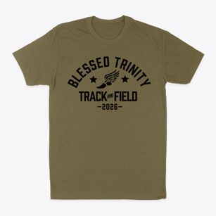 Blessed Trinity Parish Track and Field Classic Dad T-Shirt