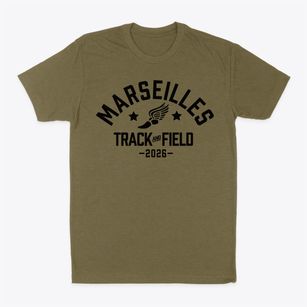 Marseilles Elementary District 150 Track and Field Classic Dad T-Shirt