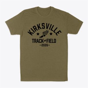 Kirksville Elementary School Track and Field Classic Dad T-Shirt