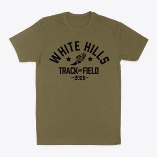 White Hills Elementary School Track and Field Classic Dad T-Shirt
