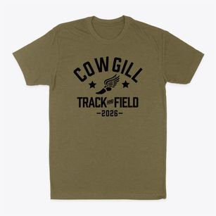 Cowgill Elementary School Track and Field Classic Dad T-Shirt