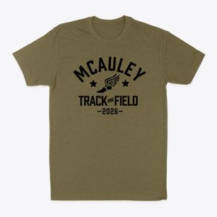 Mcauley Catholic High School Track and Field Classic Dad T-Shirt