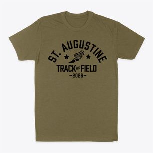 Saint Augustine School Track and Field Classic Dad T-Shirt