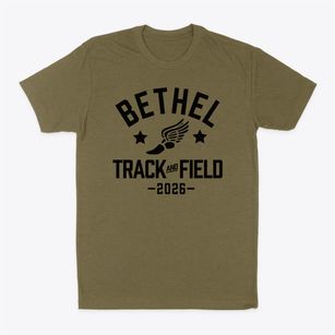 Bethel Baptist Christian Academy Track and Field Classic Dad T-Shirt