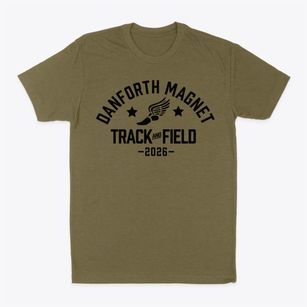 Danforth Magnet Elementary School Track and Field Classic Dad T-Shirt