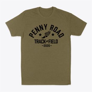 Penny Road Elementary School Track and Field Classic Dad T-Shirt
