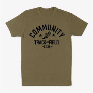 Community Christian School Track and Field Classic Dad T-Shirt