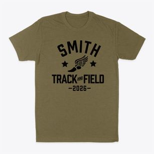 Smith Elementary School Track and Field Classic Dad T-Shirt
