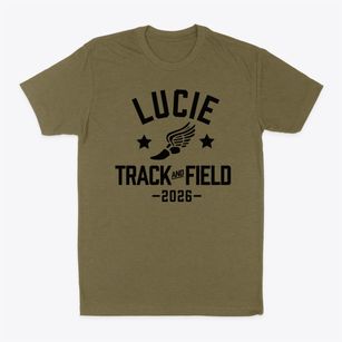 Lucie E Campbell School Track and Field Classic Dad T-Shirt