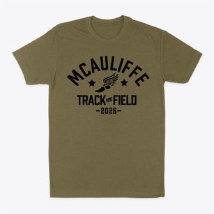 Mcauliffe Junior High School Track and Field Classic Dad T-Shirt