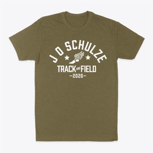 J O Schulze Elementary School Track and Field Classic Dad T-Shirt
