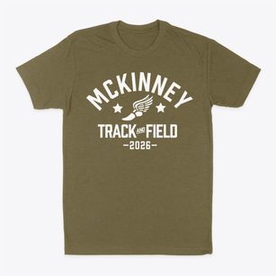 Mckinney High School Track and Field Classic Dad T-Shirt