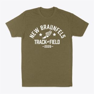 New Braunfels Christian Academy Track and Field Classic Dad T-Shirt