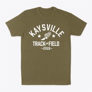 Kaysville Junior High School Track and Field Classic Dad T-Shirt