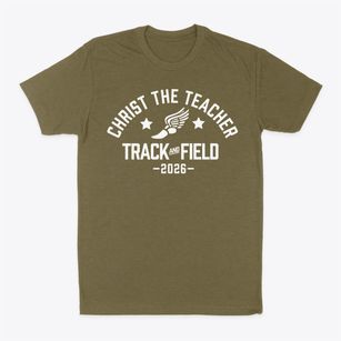 Christ The Teacher Catholic School Track and Field Classic Dad T-Shirt