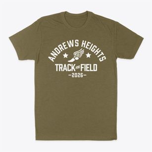Andrews Heights Elementary School Track and Field Classic Dad T-Shirt