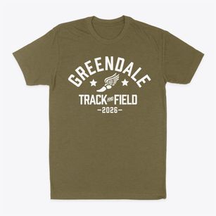Greendale High School Track and Field Classic Dad T-Shirt