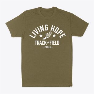 Living Hope Academy Track and Field Classic Dad T-Shirt